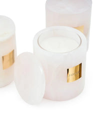 DESERT ROSE | Natural Onyx Candle Set - Lunass