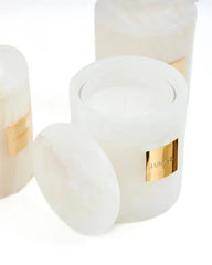 MOONLIGHT | Natural Onyx Candle Set - Lunass