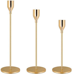 Gold Candleholder Set - Lunass