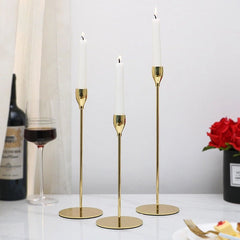 Gold Candleholder Set - Lunass