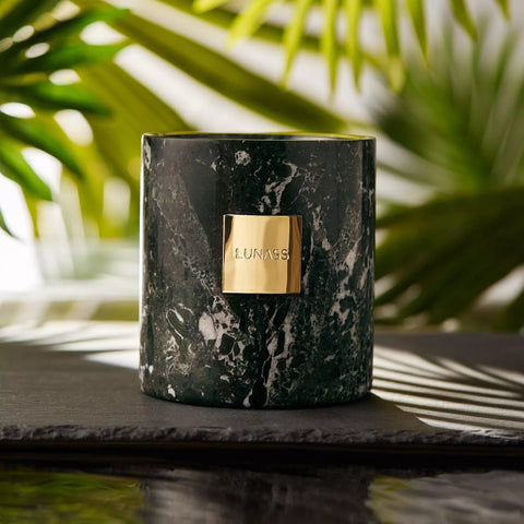 MIRAGE | Natural Marble Candle Set - Lunass