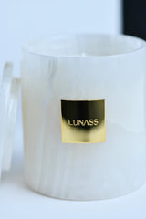 MOONLIGHT | Natural Onyx Candle Set - Lunass